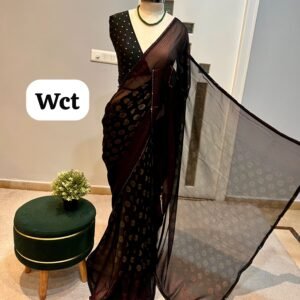 Designer Pure georgette saree