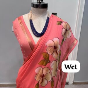 Flowy soft Georgette saree