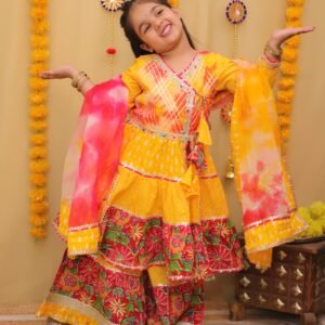 Kurti sharara with dupatta